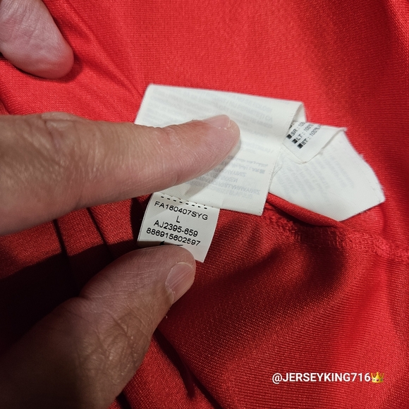 Jordan PSG Gigi Buffon #1 2018/2019 long sleeve goalkeeper jersey UCL Size L - Picture 14 of 16